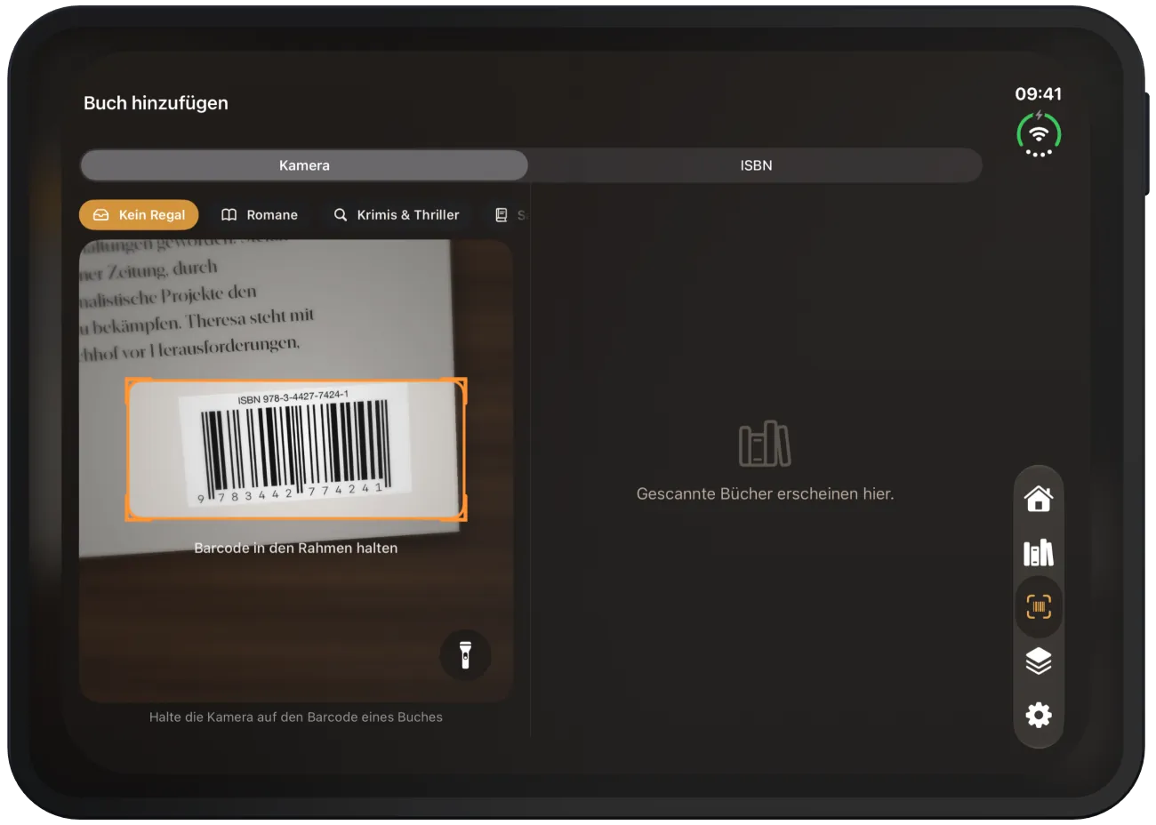 Vor dem ersten Scan