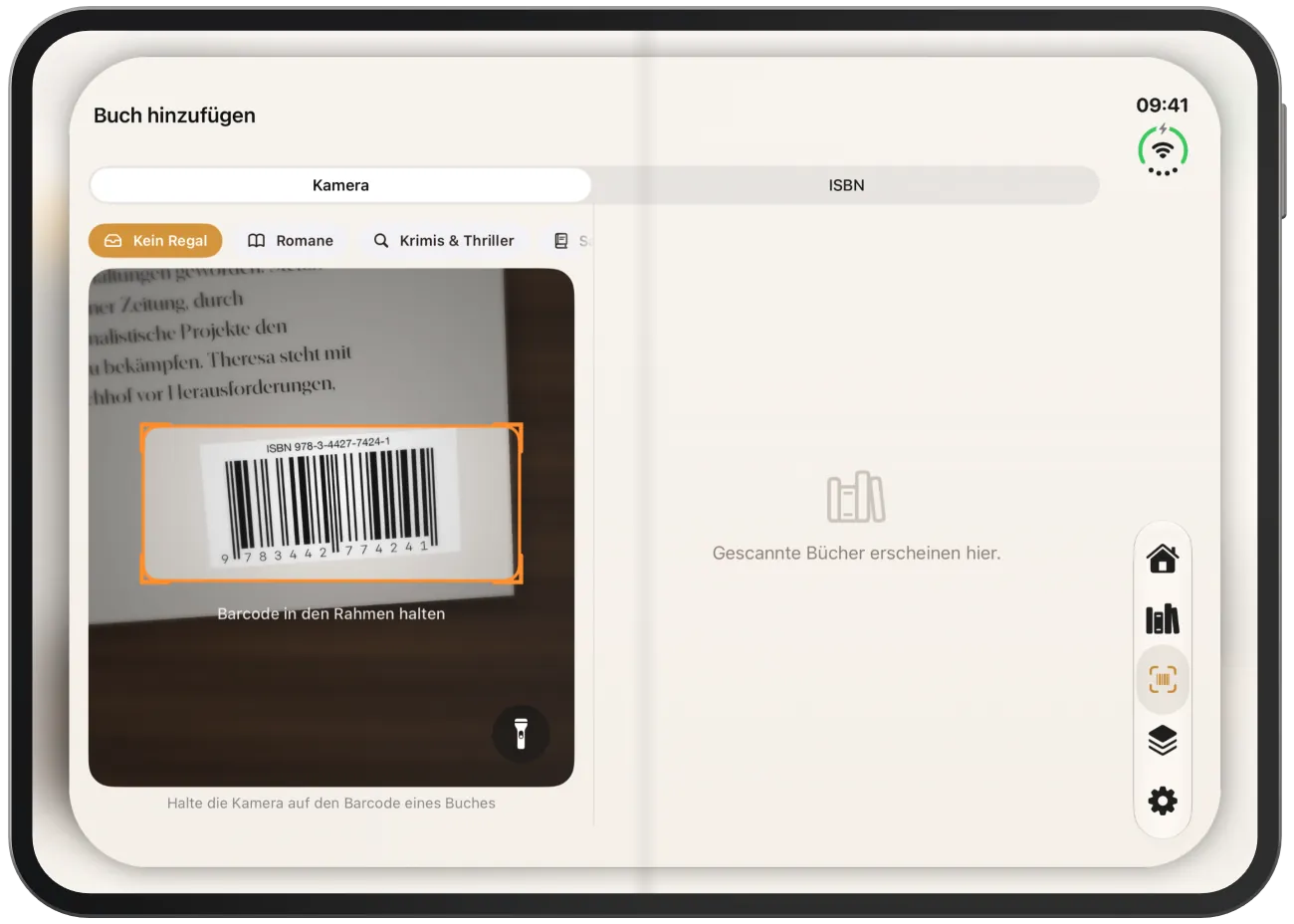 Vor dem ersten Scan
