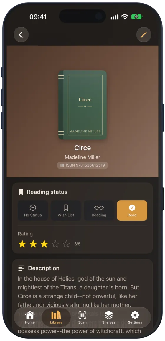 Livre sans couverture, avec reliure en tissu