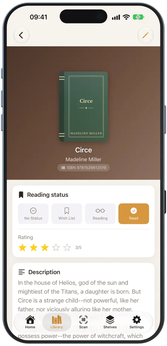Livre sans couverture, avec reliure en tissu
