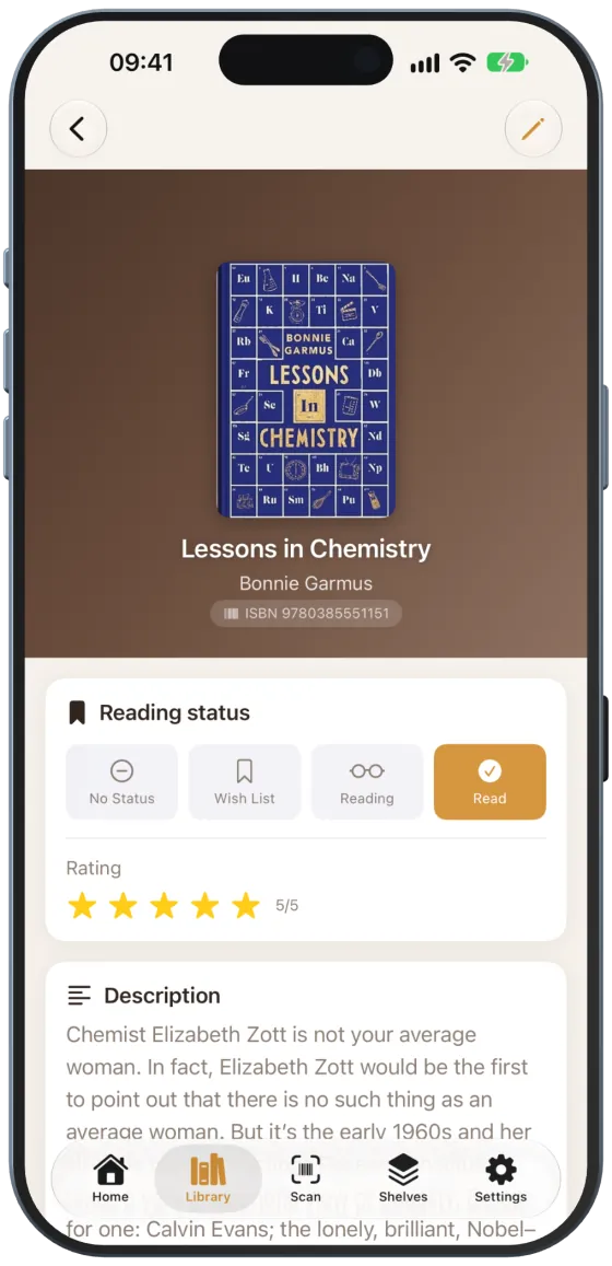 En-tête et statut de lecture