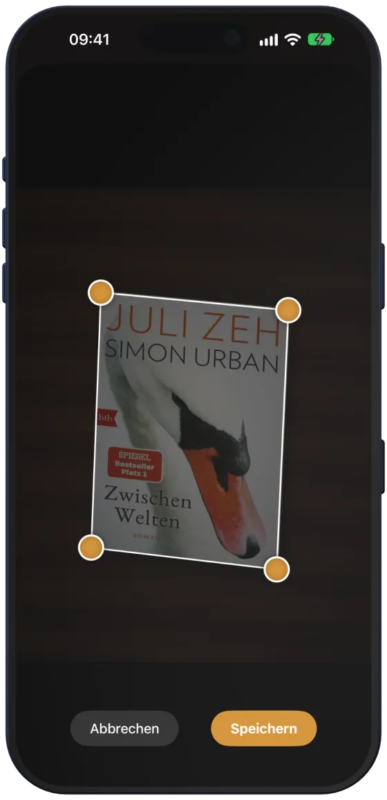 Cover zuschneiden