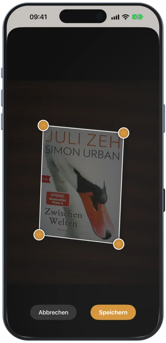 Cover zuschneiden