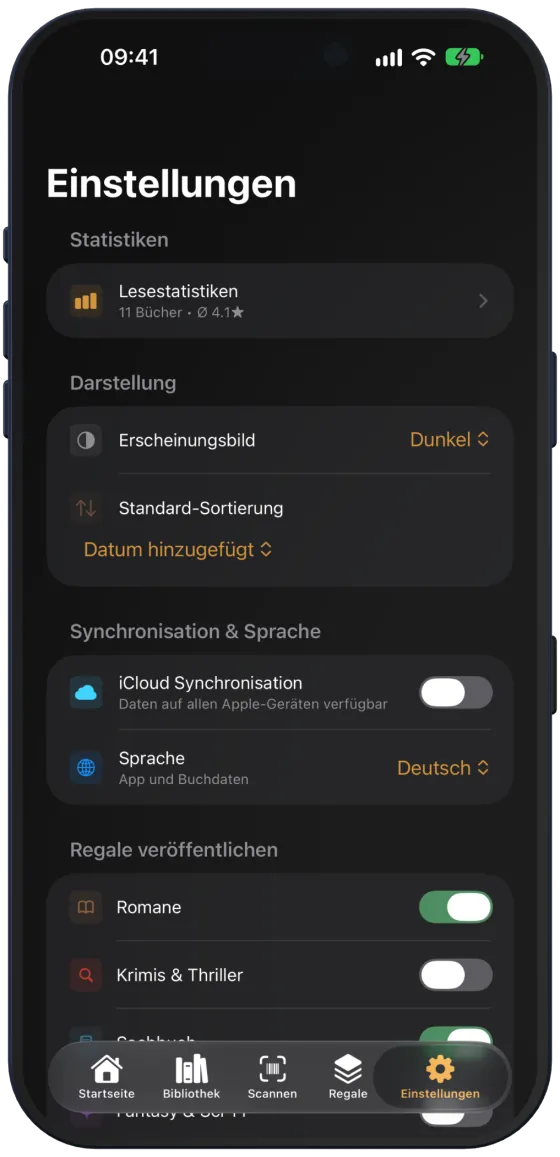 Synchronisation & Sprache